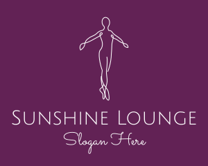 Ballet Dance Dancer logo design