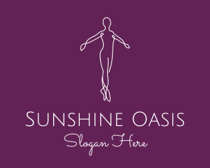 Ballet Dance Dancer logo design