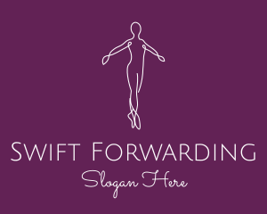 Ballet Dance Dancer logo design