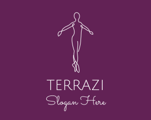 Ballet Dance Dancer logo design