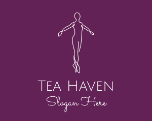 Ballet Dance Dancer logo design