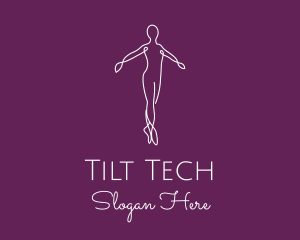 Ballet Dance Dancer logo design