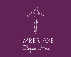 Ballet Dance Dancer logo design