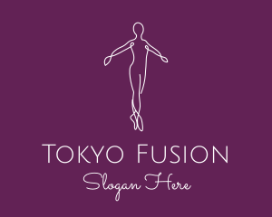 Ballet Dance Dancer logo design