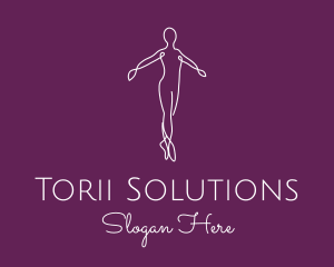 Ballet Dance Dancer logo design