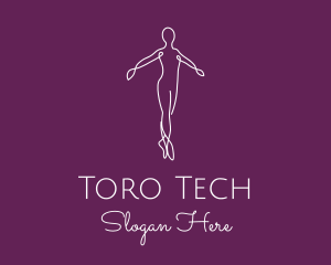 Ballet Dance Dancer logo design