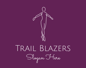 Ballet Dance Dancer logo design