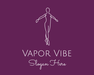 Ballet Dance Dancer logo design