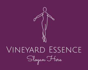 Ballet Dance Dancer logo design