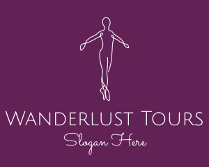 Ballet Dance Dancer logo design