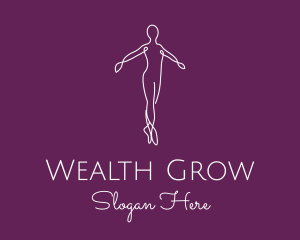 Ballet Dance Dancer logo design