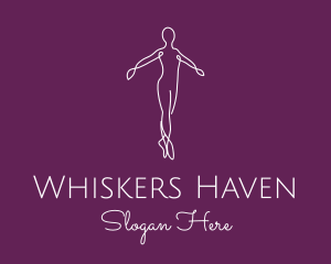 Ballet Dance Dancer logo design