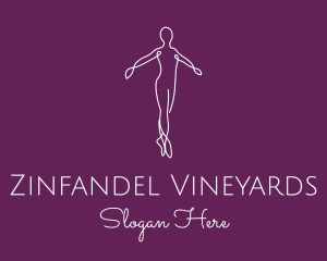 Ballet Dance Dancer logo design