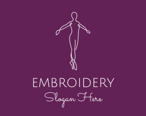 Ballet Dance Dancer logo design