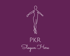 Ballet Dance Dancer logo design