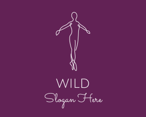 Ballet Dance Dancer logo design