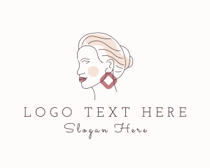 Earring - Elegant Beauty Jeweler logo design