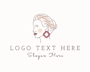 Glamorous - Elegant Beauty Jeweler logo design