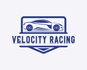 Sports Car Racing logo design