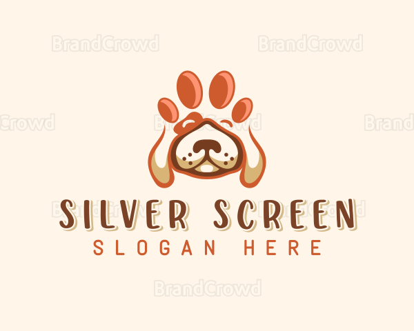 Pet Doggy Paw Logo