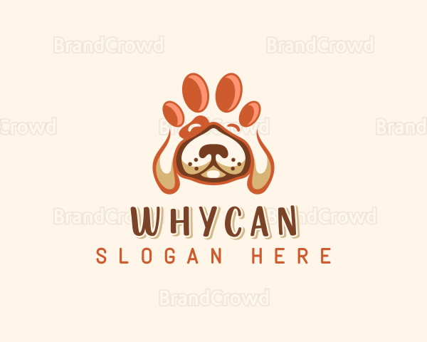 Pet Doggy Paw Logo