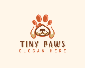 Pet Doggy Paw logo design