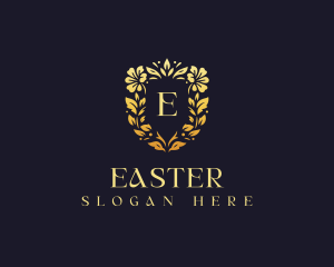 Elegant Floral Wedding Logo