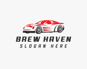 Racing Car Automobile Logo