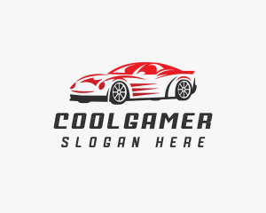 Racing Car Automobile Logo