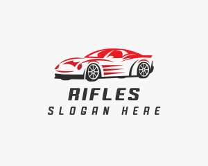 Racing Car Automobile Logo