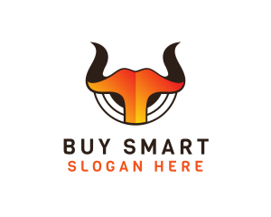 Hot Horns Buffalo logo design