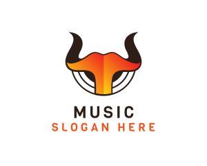 Hot Horns Buffalo logo design