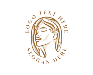 Facial - Woman Nature Salon logo design