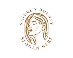 Woman Nature Salon logo design