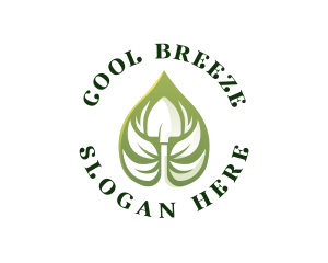 Agriculture Leaf Shovel Logo
