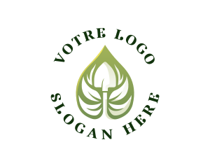 Leaves - Agriculture Leaf Shovel logo design