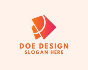 Geometric Interior Design logo design