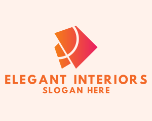 Geometric Interior Design logo design