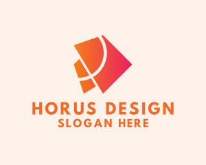 Geometric Interior Design logo design