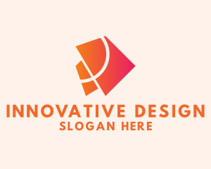 Geometric Interior Design logo design