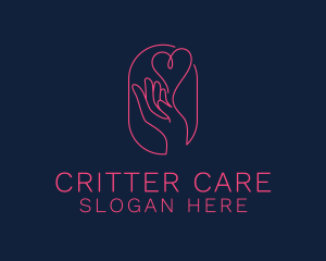 Hand Care Foundation logo design