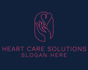 Hand Care Foundation logo design