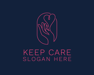 Hand Care Foundation logo design