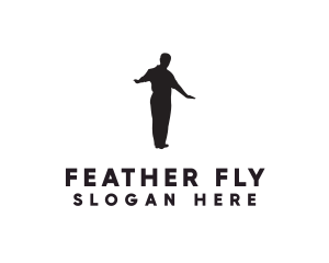 Levitating Man Float logo design