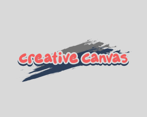 Ink Painting Art logo design