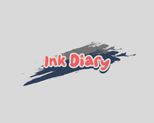 Ink Painting Art logo design