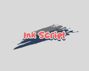 Ink Painting Art logo design