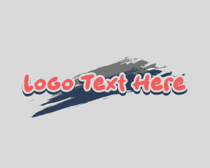 Text - Ink Painting Art logo design