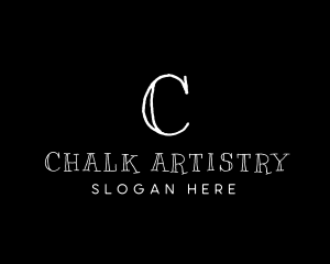 Chalk - School Blackboard Chalk logo design