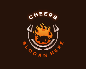 Grill Roasted Pork Logo